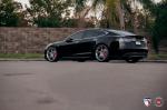 Tesla Model S on Vossen Wheels (HC-1) 2016 года